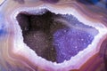 Agate mineral sample Royalty Free Stock Photo