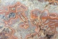 agate mineral texture Royalty Free Stock Photo