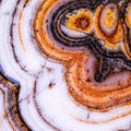 Agate motley close up Royalty Free Stock Photo