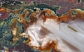 Agate with natural colors Royalty Free Stock Photo