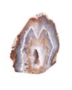 Agate natural polished geode specimen