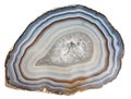 Agate and Quartz geode Royalty Free Stock Photo