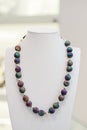 Agate stone luxury necklace