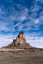 Agathla Peak western desert landscape in Monument Valley, USA Royalty Free Stock Photo