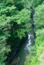 Agatsuma Valley in Gunma, Japan Royalty Free Stock Photo