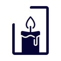 Age, birthday candle, cake, candle icon