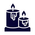 Age, birthday candle, cake, candle icon