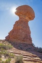 Starburst Rock formations of Canyon Lands National Park.