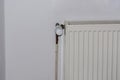 Age plates radiator with thermostatic valve.