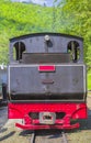 Black Steam Locomotive In Forest