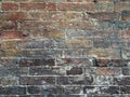 Aged brick wall, stone antique background