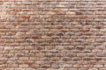 Aged brick wall texture Royalty Free Stock Photo