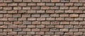 Aged brick wall texture. Seamless background pattern. Royalty Free Stock Photo