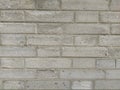 Aged brick wall texture. Wall of gray brick. Grunge style. Beautiful background. Monochrome Blocks Royalty Free Stock Photo