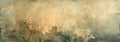 Aged Canvas Texture. Abstract Background With Grunge Effect And Brown And Blue Paint