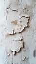 Aged Cracked Plaster Surface Texture with Flaking Paint for Distressed Interior Design Background Royalty Free Stock Photo