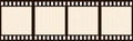 Aged Film Strip