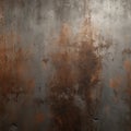 Gritty Grunge Wall Texture with Rust and Decay Royalty Free Stock Photo