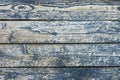 Aged Natural Old Blue Color Obsolete Weathered Wooden Board Background. Grundy Vintage Surface. Copy space Royalty Free Stock Photo
