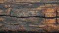 Aged oak with a rugged texture and natural, varied grain patterns Royalty Free Stock Photo