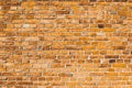 Aged Old Brick Wall Brown Color of Textured Grungy Background. Vector Illustration