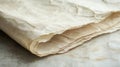 Aged Paper Sheets Rolled and Layered Together Royalty Free Stock Photo