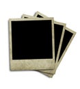 Aged Polaroid Royalty Free Stock Photo