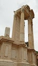 the ruins of Roman temple Royalty Free Stock Photo