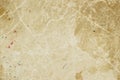 Texture of old moldy paper with dirt stains, spots, inclusions cellulose, brown cardboard texture background, grunge Royalty Free Stock Photo