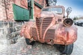 Aged rusty truck Royalty Free Stock Photo