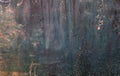 Old Rusty Grunge Wall Texture with Weathered Details Royalty Free Stock Photo