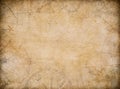Old Blank Pirates Treasure Map Background