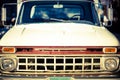 Aged Truck Front Closeup Royalty Free Stock Photo