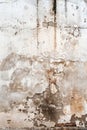 Weathered Wall With Peeling Paint backdrop background. Generative AI