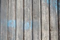 Aged weathered blue door wood texture Mediterranean background Royalty Free Stock Photo