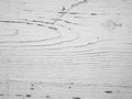 Aged, wheatered white paint on pine wood board close up shot Royalty Free Stock Photo