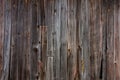 Aged Wood Boards Wall Background. Dark Texture Backdrop