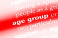 agegroup Royalty Free Stock Photo