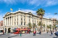 Agencia Tributaria Tax Collectors Office at Port Vell in Barcelona. Royalty Free Stock Photo