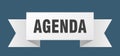 agenda ribbon.