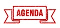 agenda ribbon.