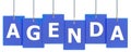 Agenda tag banner