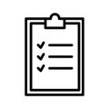 Agenda Vector icon which can easily modify or edit