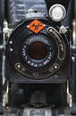 Close up, Agfa Billy folding camera. 1928-1930.