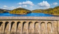 The agger dam Aggertalsperre in Gummersbach Royalty Free Stock Photo