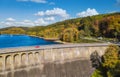 The agger dam Aggertalsperre in Gummersbach Royalty Free Stock Photo