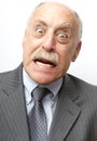 Aggravated Man Royalty Free Stock Photo