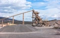 Aggregate processing plant Royalty Free Stock Photo