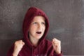 aggressive child teenager screams sadness problems