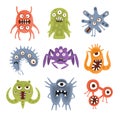 Aggressive Fantastic Alien Microorganisms Set